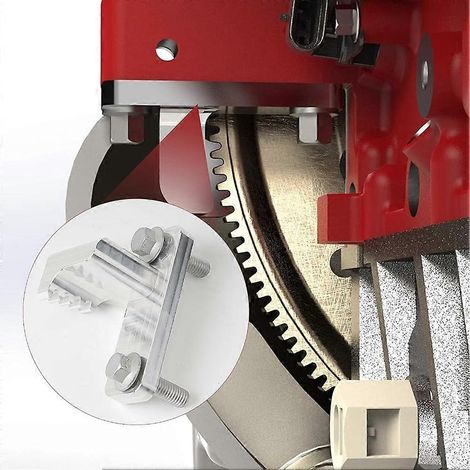 Outil de fixation de vilebrequin à plaque flexible renforcée pour volant moteur LS LT, compatible avec les boîtes de vitesses LS1, LT1, LT4, LSX, LS3, LM7, LR4, LQ4, LS6, L59, LQ9 et L83 (1/5)
