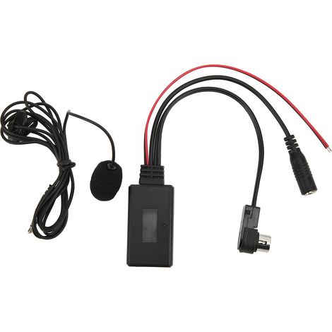 Adaptateur Audio de câble Aux Bluetooth pour Alpine KCA121B AINET CDA9857, Microphone de téléphone intelligent, mains libres (1/5)