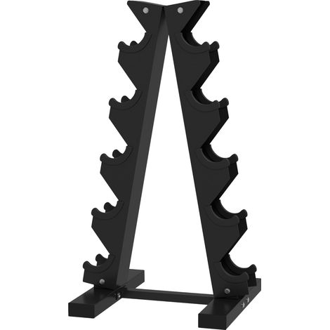 Soporte Para Mancuernas, Soporte Para 10 Mancuernas, Soporte Para Mancuernas Con 5 Niveles, Soporte Para Mancuernas Con Capacidad Para Hasta 100 Kg
