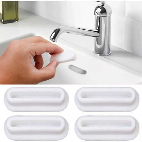 4er-Pack Überlaufstöpsel aus Silikagel für Waschbecken, wiederverwendbar, für Küche, Bad, Einkaufszentren