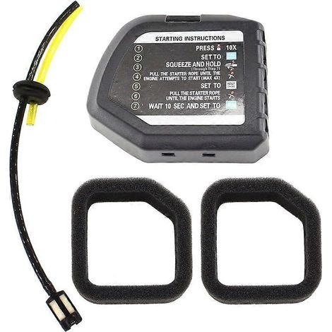 Kit de couvercle de filtre à air pour Ryobi RY251PH, RY252CS, RY253SS, RY254BC, RY251PHVNM, RY253SSVNM, RY252CSVNM et filtre à air 560873001 (références : 308649003 et 560873001). (1/5)