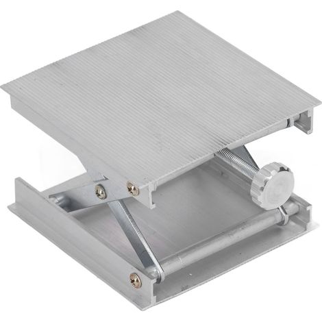 Nivellier-Hebeplattform – Aluminiumlegierung – manuelle Laborstütze – selbstnivellierend – Heberzubehör
