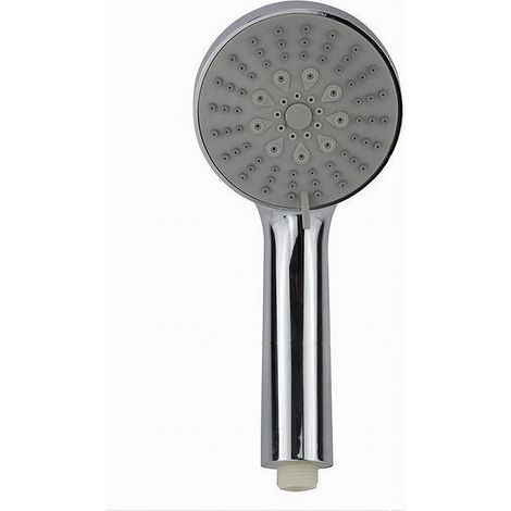 TRADE SHOP - Doccetta Doccino Bagno Soffione Doccia Cornetta Rotondo Multigetto 10x23cm 69042 -