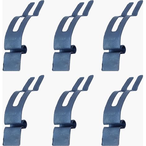 Ressort de lame pour tronçonneuse Husqvarna 61 66 268 272 50 51 55 136 141 154 394 395 40 41 42, pièces de rechange pour tronçonneuse (6 pièces) (1/5)