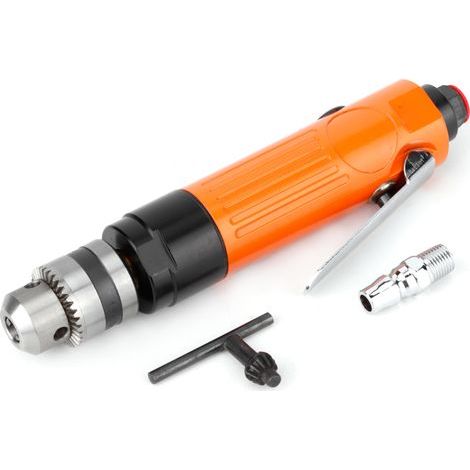 Perceuse Pneumatique à Grande Vitesse, Mandrin Réglable pour Produits en Métal et en Plastique, Fonctionnement Portatif, Prise D'air Filtrée, avec Perceuse Pneumatique Droite. (1/5)