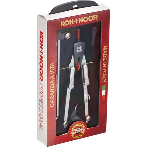 Koh-I-Noor Balaustrone H91148N Argento Professionale 170mm con Aste Snodate (1/4)