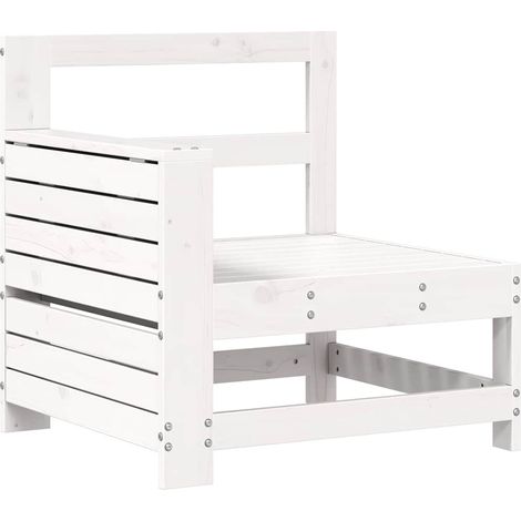 Maison Exclusive - Gartensofa mit Armlehne und Beistelltisch Mass (1/5)