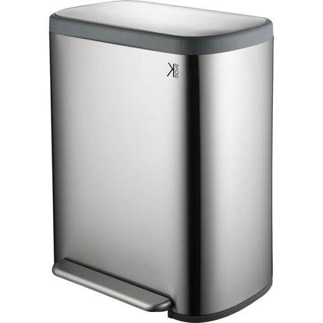 Poubelle pédale tri sélectif EMPIRE 60L (1/5)