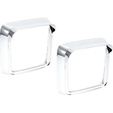Rétroviseur latéral pare-pluie pour Jeep Wrangler JL 2018+, protection anti-pluie en ABS noir, garniture de cadre design (1/5)
