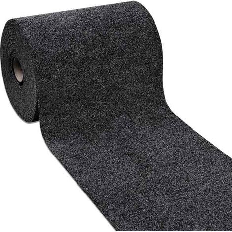 TAPPETO PASSATOIA TESSILE 'PATCH' h 52 cm - Colore grigio Q.TA 20