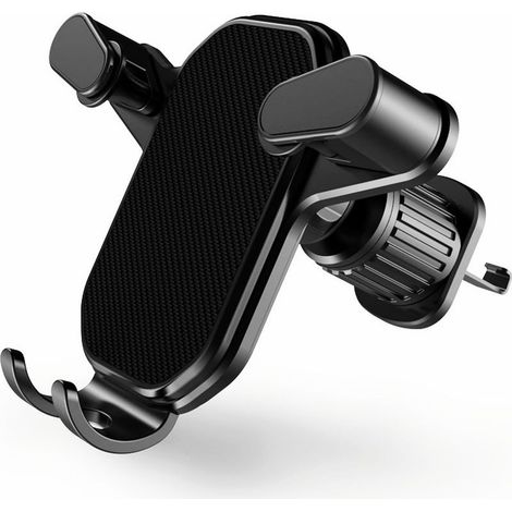 Car phone holder – Improved air vent hook – Easy installation – Compatible with 4.7 to 7 inch phones (1/5)