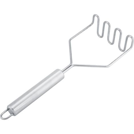 Presse-purée de pommes de terre en acier inoxydable, avec poignée, broyeur de boue végétale, Gadgets de cuisine (1/5)