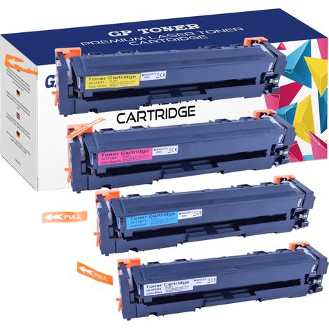 4x Toner für HP GP-HCF544X CMYK