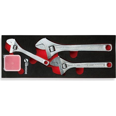 Sac combiné professionnel à 3 clés 1/4 réglable  DOGHER 493-080