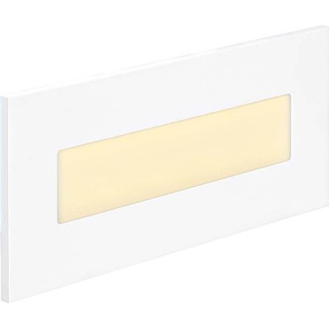 applique murale encastrée - aric baliz 3 - a led - 2.7w - 2400k - blanc - aric 50265 (1/5)