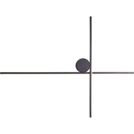 Applique murale noire ARNE 60x45cm LED 10W Maxlight (1/4)