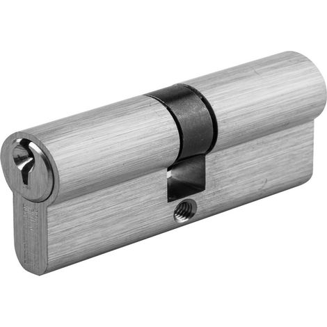 Verrou handlock r15 cylindre haute sécurité nickel 30x40 (1/4)