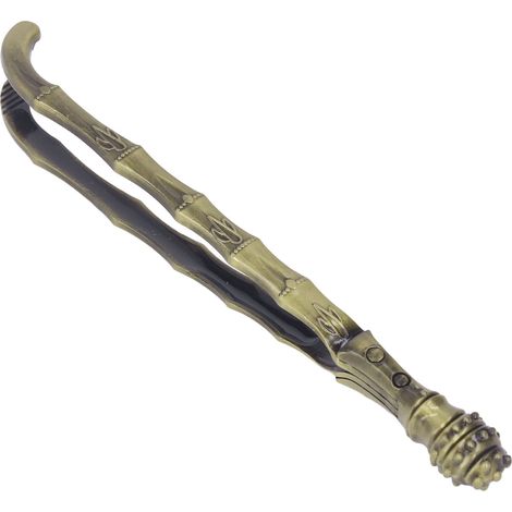 Pince à vaisselle portable en métal, couleur bronze, pour le lavage des tasses à thé à usage domestique. (1/5)