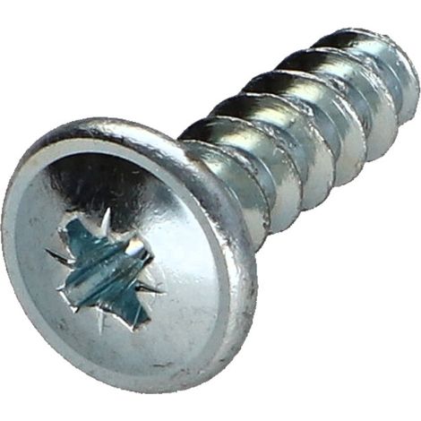 Vis Euro Poelier Pozi N°2 6.3X20 Acier zingué à-1 pièce (1/2)