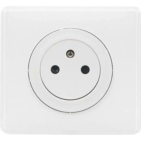 Legrand Céliane Steckdose 2P+T 16A Weiß Aufputz