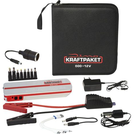 Dino KRAFTPAKET Sistema di accensione rapido 136102 Corrente d'avviamento ausiliaria (12 V)=300 A 2 x Uscita 12V, 2 x p (1/7)