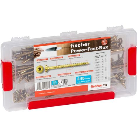 Fischer Power-Fast Box 245 tlg. - 667005 (1/4)