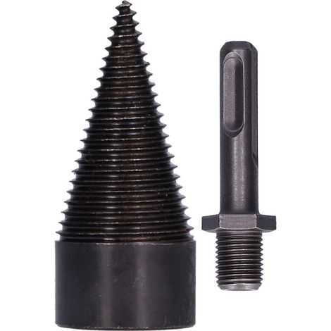 Foret à fendre le bois 42 mm en acier rapide pour marteau perforateur électrique (manche rond)