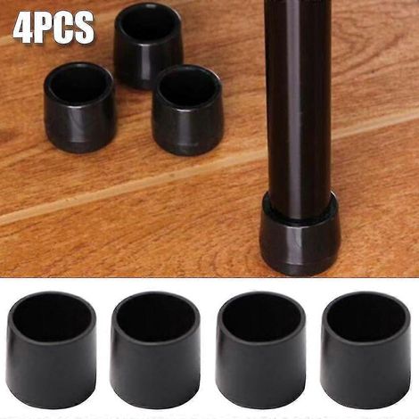 Embouts de protection en silicone pour pieds de chaise, patins pour pieds de table, protection pour pieds de meubles ronds (1/2)