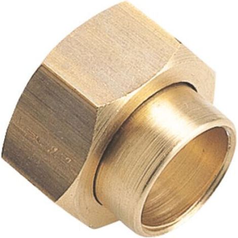 RACCORD DROIT 2 PIECES AVEC ECROU PRISONNIER - 359 GCU