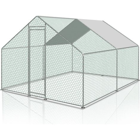 SWANEW Stalloni intelligenti di pollaio coop -gust -range recinzione 3x4x2m involucro gratuito aviario piccolo animale stabile allevamento animale (1/5)