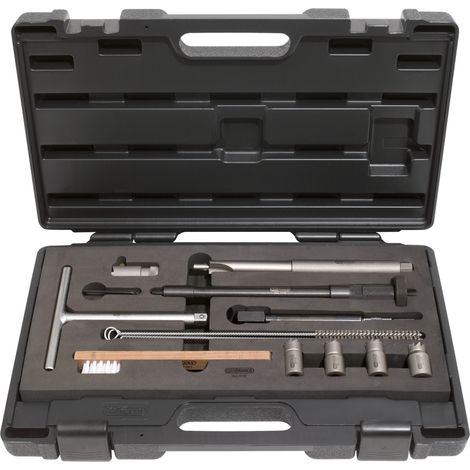 KS Tools - Kit de nettoyage pour sièges d injecteurs 13pcs - 152.1170 (1/5)