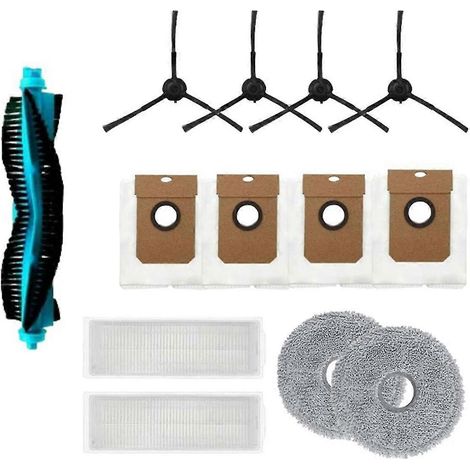 KINCJON Pièce détachée pour aspirateur Spin Revolution 11090 : brosse latérale principale, filtre, sac à poussière et accessoires de rechange (1/5)