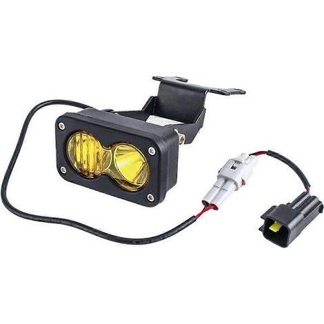 LED-Scheinwerfer-Set für Sur-Ron Segway X260 und Talaria-Motorrad (Projektoren im Lieferumfang enthalten, gelbes Licht)
