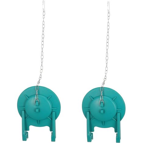 Clapet de Toilette Réglable Chaîne, Caoutchouc, 2pcs (1/5)