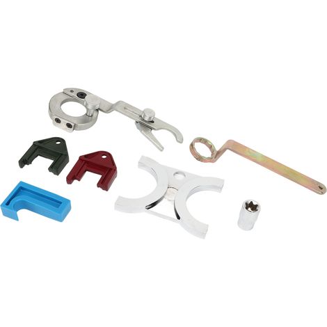 Kit 7 outils calage distribution aluminium renforcé compatible SAAB V6 3.0L 3.2L essence (1/5)