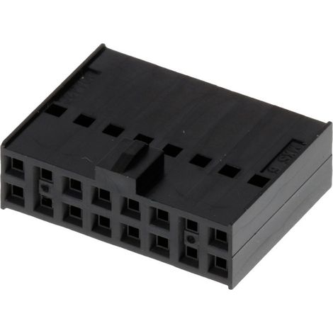 Molex Buchsengehäuse-Kabel Polzahl Gesamt 16 Rastermaß: 2.54 mm 901420016 1 St. Bag (1/2)