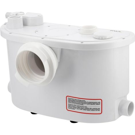 Bomba WC Fala, modelo 400W con cuchillas cortantes, ideal para evacuación de aguas residuales, eficiente, fácil instalación, alta potencia y rendimiento duradero.