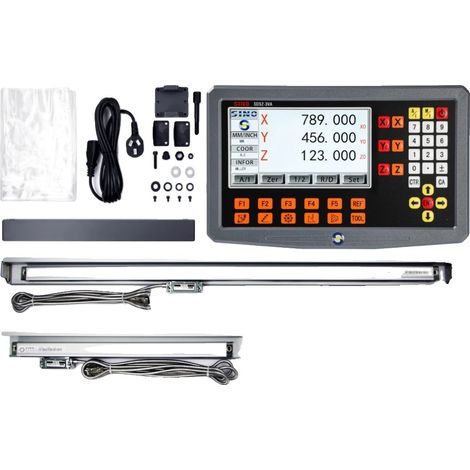 Système d'affichage numérique, grand écran LCD, mesure de haute précision, Kit DRO à 2 axes (1/2)