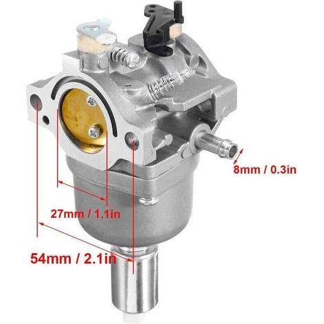 799727 698620 Remplacement du carburateur pour Briggs & Stratton 794572 14HP 15HP 16HP 17HP 17,5 HP 18HP Intek Engines Tondeuse Tracteur Nikki Carb avec Filtre à air Bougie d'allumage