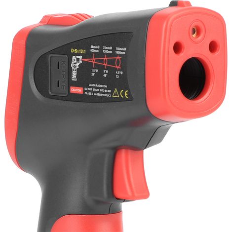 WT323C-WINTACT-50℃-650℃ Berührungsloses Thermometer, Wassertemperaturmessgerät, Industrietemperaturmessgerät (1/5)