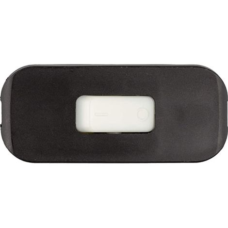 Legrand - Interrupteur à bascule pour lampe - Lumineux - Bipolaire - Noir (1/4)