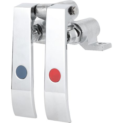 Accessoires de Valve de robinet en laiton à filetage G1/2, pour Bar, hôtel, Restaurant, cantine, genou à double température