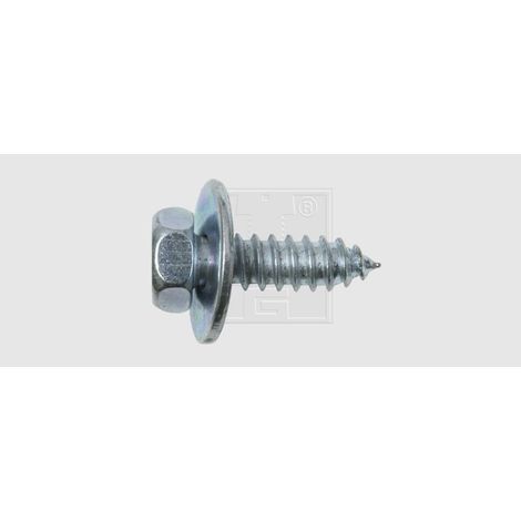 SWG Sechskantblechschraube mit Scheibe DIN 6901 5,6x13 verzinkt Blechschrauben