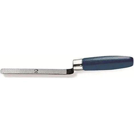 COLOR EXPERT 92190110 - HERRAMIENTA PARA JUNTAS (ACERO, MANGO DE MADERA), COLOR AZUL
