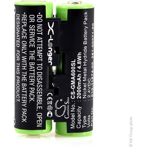 NX - Batterie GPS 2.4V 2000mAh - 010-11874-00361-00071-00 (1/4)