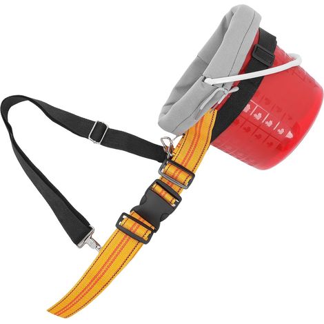 Panier de Cueillette de Jardin Portable Marron avec Sangle Épaule Doublure Protectrice, Plastique et Nylon, 1 Pièce, Collecte Fruits Jardin, Ceinture Réglable (1/5)