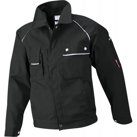 Planam Bundjacke  Canvas 320  Größe 52  schwarz /  schwarz -  2114052 (1/2)