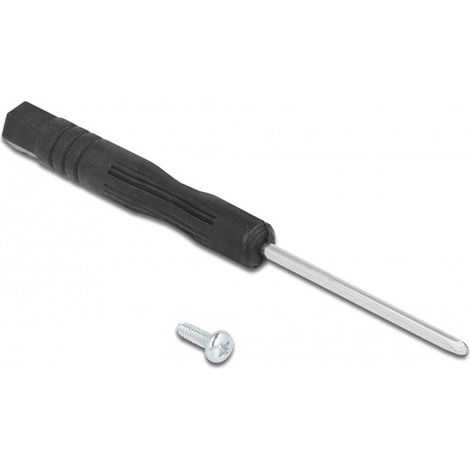 Kit de fixation Delock 66816 100 vis compatible SC ST LC