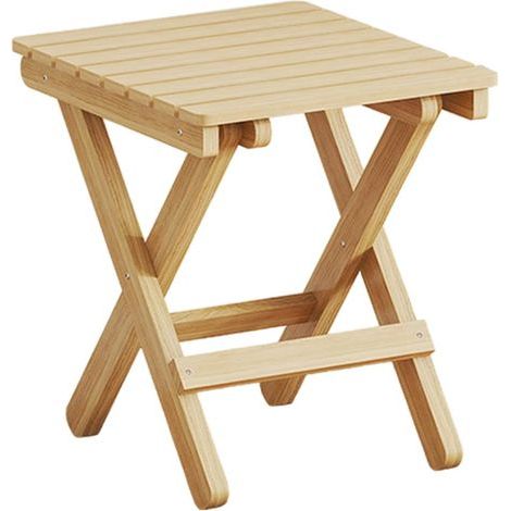 Hocker tragbarer Holzstuhl Hockersitz robust Fußstütze (1/5)