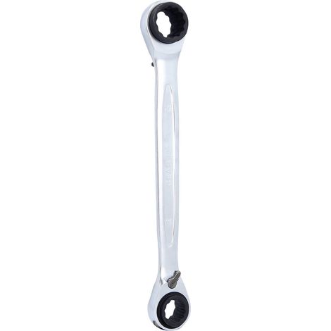 4 in 1 GEARplus umschaltbar Doppel-Ratschenringschlüssel, 14x17x18x19mm (1/5)